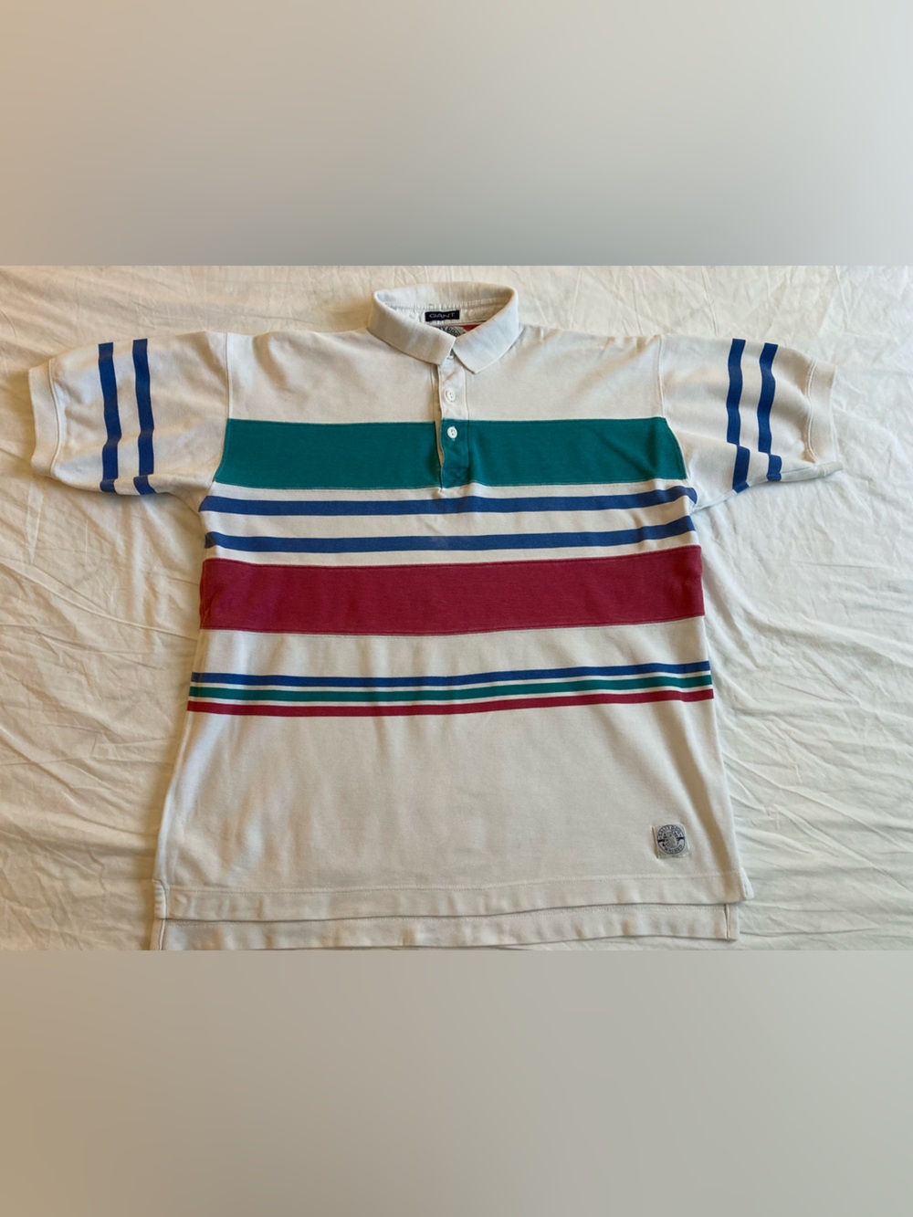Vintage Rugby Shirt Gant Salty Dog Size L